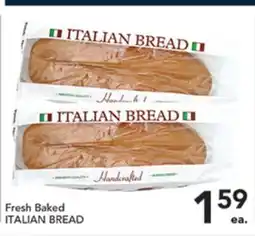 Pete's Fresh Market Fresh Baked ITALIAN BREAD offer