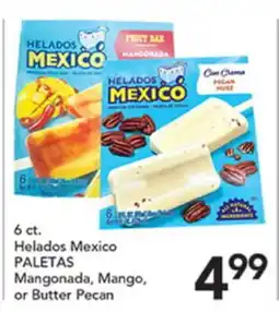 Pete's Fresh Market Helados Mexico PALETAS offer