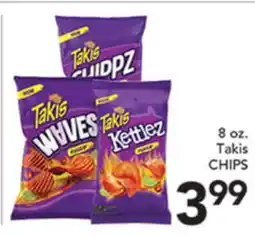 Pete's Fresh Market 8 oz. Takis CHIPS offer