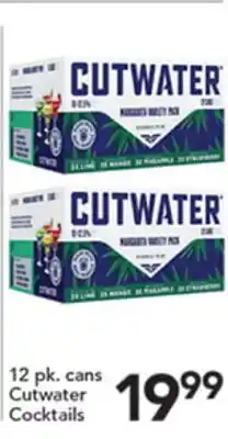 Pete's Fresh Market Cutwater Cocktails offer