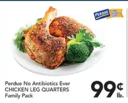 Pete's Fresh Market Perdue No Antibiotics Ever CHICKEN LEG QUARTERS offer