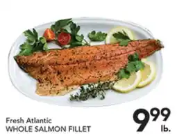Pete's Fresh Market Fresh Atlantic WHOLE SALMON FILLET offer