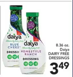 Pete's Fresh Market Daiya DAIRY FREE DRESSINGS offer