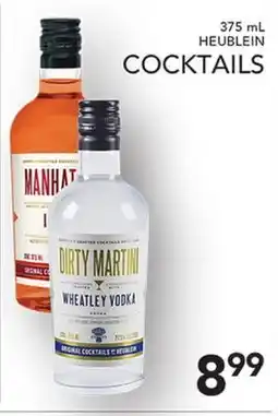 Pete's Fresh Market HEUBLEIN COCKTAILS offer
