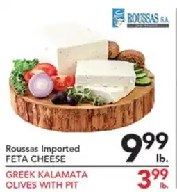Pete's Fresh Market ROUSSAS IMPORTED FETA CHEESE offer
