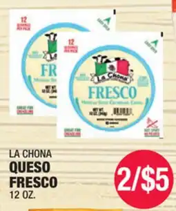 Carnicerias Jimenez LA CHONA QUESO FRESCO offer