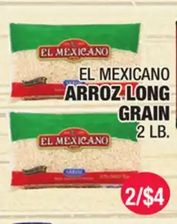 Carnicerias Jimenez EL MEXICANO ARROZ LONG GRAIN offer