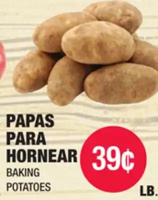Carnicerias Jimenez PAPAS PARA HORNEAR offer