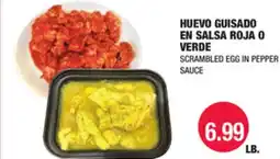 Carnicerias Jimenez HUEVO GUISADO EN Salsa Roja O Verde offer