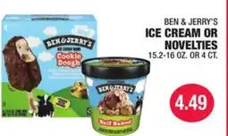 Carnicerias Jimenez BEN & JERRY'S ICE CREAM OR NOVELTIES offer