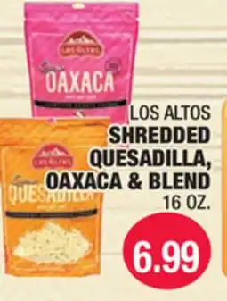 Carnicerias Jimenez LOS ALTOS SHREDDED QUESADILLA, OAXACA & BLEND offer