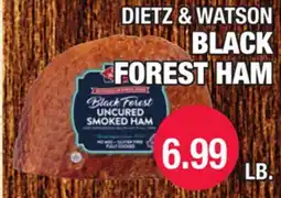 Carnicerias Jimenez DIETZ & WATSON BLACK FOREST HAM offer
