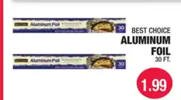 Carnicerias Jimenez BEST CHOICE ALUMINUM FOIL offer
