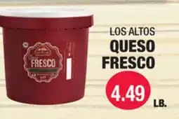 Carnicerias Jimenez LOS ALTOS QUESO FRESCO offer