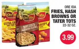 Carnicerias Jimenez ORE IDA FRIES, HASH BROWNS OR TATER TOTS offer