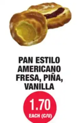Carnicerias Jimenez PAN ESTILO AMERICANO FRESA, PIÑA, VANILLA offer