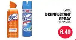 Carnicerias Jimenez LYSOL DISINFECTANT SPRAY offer
