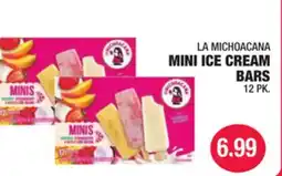 Carnicerias Jimenez LA MICHOACANA MINI ICE CREAM BARS offer