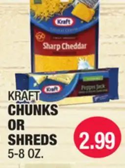 Carnicerias Jimenez KRAFT CHUNKS OR SHREDS offer