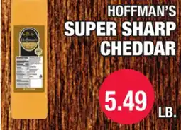 Carnicerias Jimenez HOFFMAN'S SUPER SHARP CHEDDAR offer