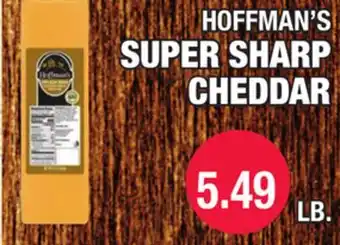 Carnicerias Jimenez HOFFMAN'S SUPER SHARP CHEDDAR offer