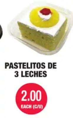Carnicerias Jimenez PASTELITOS DE 3 LECHES offer