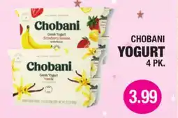 Carnicerias Jimenez CHOBANI YOGURT offer