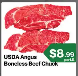 Market Place on Oakton USDA Angus Boneless Beef Chuck offer