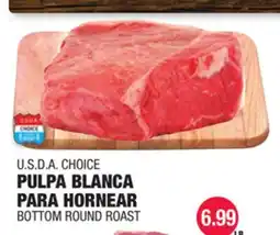 Carnicerias Jimenez U.S.D.A. CHOICE PULPA BLANCA PARA HORNEAR offer
