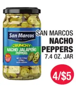 Carnicerias Jimenez SAN MARCOS NACHO PEPPERS offer