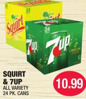 Carnicerias Jimenez SQUIRT & 7UP offer
