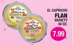 Carnicerias Jimenez EL CAPRICO FLAN VARIETY offer