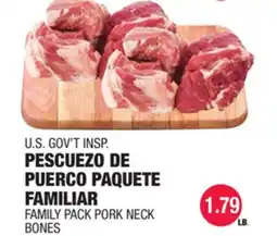 Carnicerias Jimenez U.S. GOV'T INSP. PESCUEZO DE PUERCO PAQUETE FAMILIAR offer