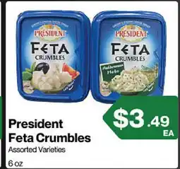 Market Place on Oakton President Feta Crumbles offer