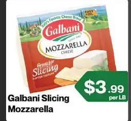 Market Place on Oakton Galbani Slicing Mozzarella offer