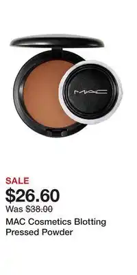 Nordstrom MAC Cosmetics Blotting Pressed Powder offer