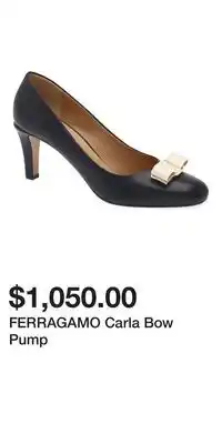 Nordstrom FERRAGAMO Carla Bow Pump offer