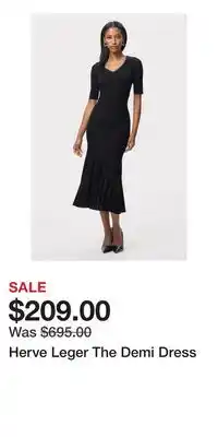 Nordstrom Herve Leger The Demi Dress offer