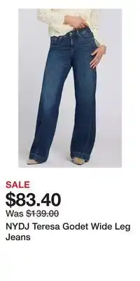 Nordstrom NYDJ Teresa Godet Wide Leg Jeans offer