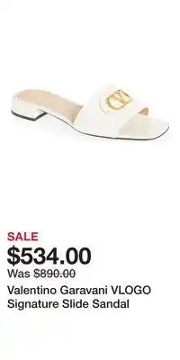 Nordstrom Valentino Garavani VLOGO Signature Slide Sandal offer