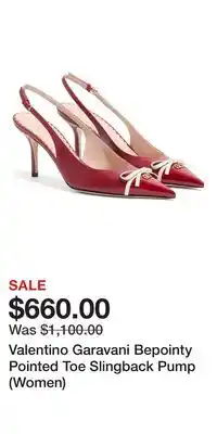 Nordstrom Valentino Garavani Bepointy Pointed Toe Slingback Pump (Women) offer