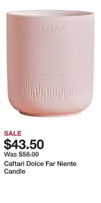 Nordstrom Caftari Dolce Far Niente Candle offer