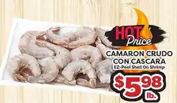 Torres Supermercado CAMARON CRUDO CON CASCARA offer