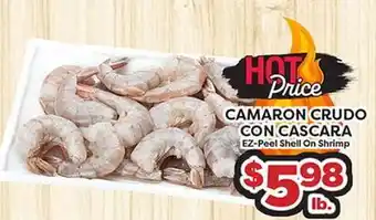 Torres Supermercado CAMARON CRUDO CON CASCARA offer