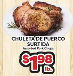Torres Supermercado CHULETA DE PUERCO SURTIDA offer