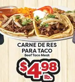 Torres Supermercado CARNE DE RES PARA TACO offer