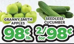 Torres Supermercado GRANNY SMITH APPLES SEEDLESS CUCUMBER offer