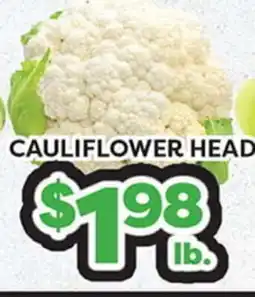 Torres Supermercado CAULIFLOWER HEAD offer