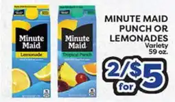 Torres Supermercado MINUTE MAID PUNCH OR LEMONADES offer