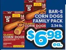 Torres Supermercado BAR-S CORN DOGS FAMILY PACK offer